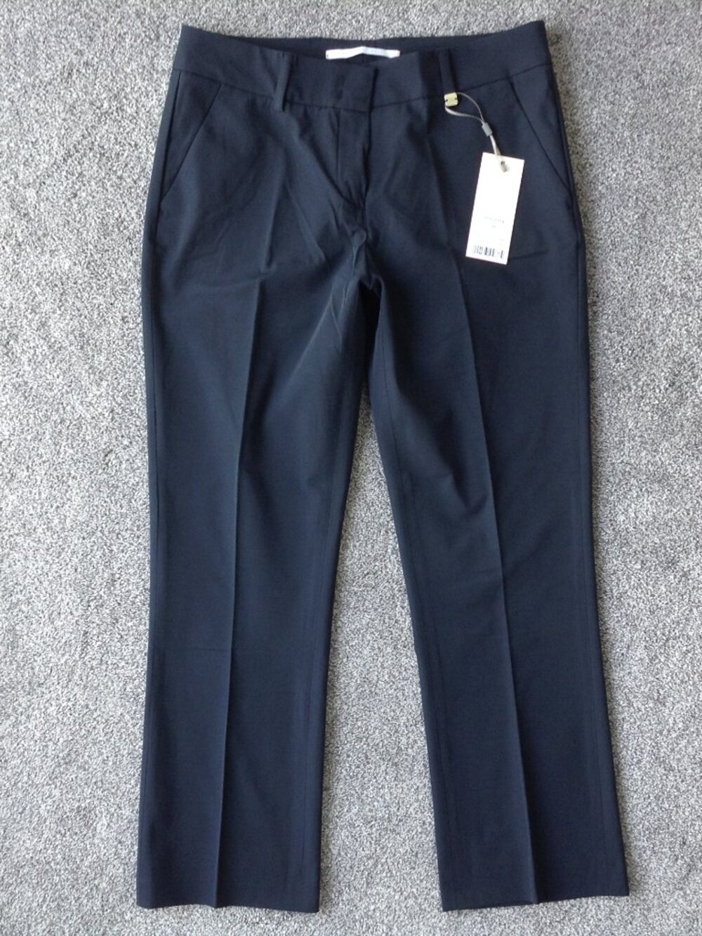 ⭐RAFFAELLO ROSSI “DORA CROP” PANT in Marine, size 8 – NWT⭐